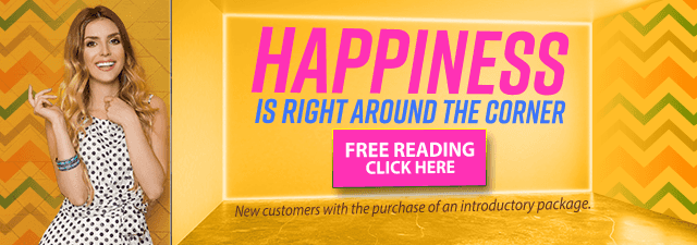 Happiness is right around the corner. Free reading. New customers with the purchase of an introductory package. Click Here.