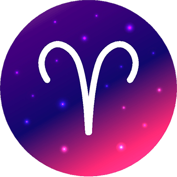 Aries sign illustration