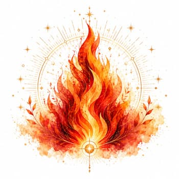 Fire element icon