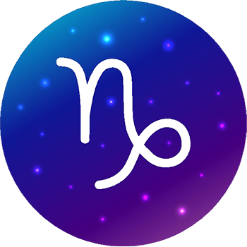 Capricorn sign illustration