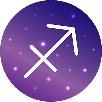 Sagittarius sign illustration
